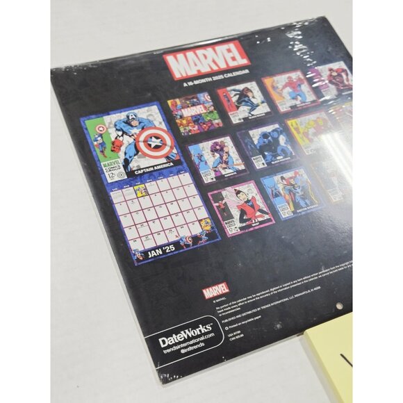 2025 Marvel Comics Wall Calendar - Picture 5 of 6